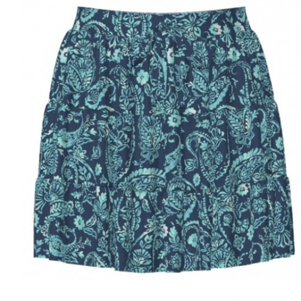 Paisley Tiered Talia Mini Skirt NWT! LULAROE Medium